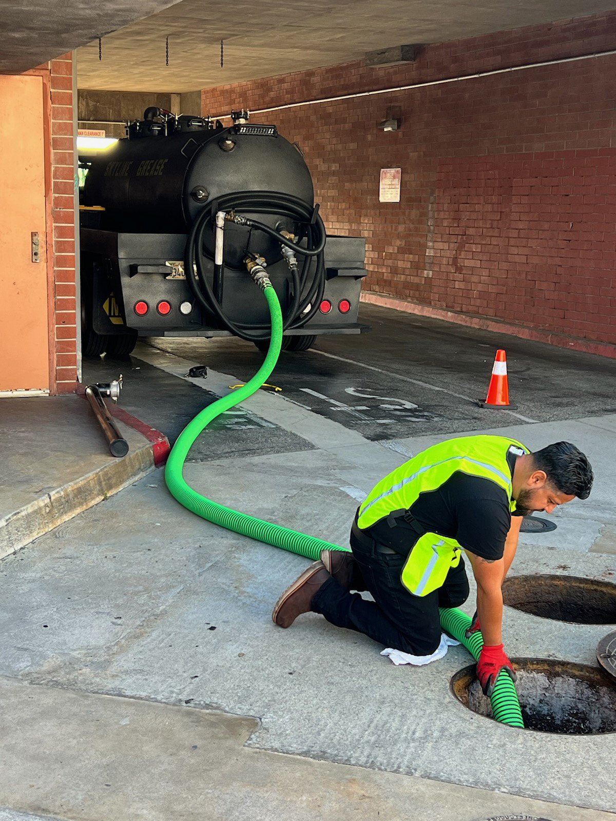 grease trap cleaning